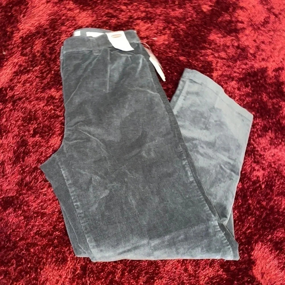 Northern Reflections Grey corduroy Essential Stretch pants Sz 6 - Picture 9 of 10